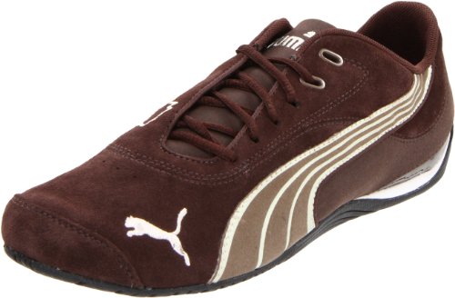 PUMA Drift Cat III Fashion Sneaker,Chocolate Brown/Fossil/Whisper,10.5 D US Men's/12 B US Women's
