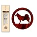 image 31 - Icelandic Sheepdog Wind Chimes XSMALL Silver
