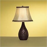 Kichler Brown Faux Croc Accent Lamp