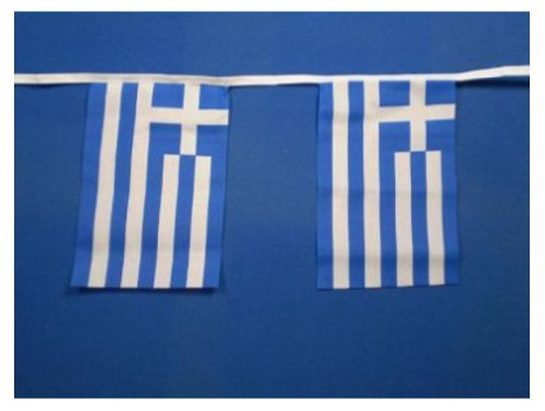 Greece Greek Flag Bunting 9metres/30ft Long with 30 Flags