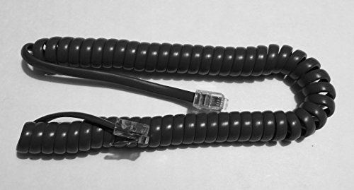 The VoIP Lounge 7 Ft Handset Curly Cord for Avaya Digital/IP Phone 2400 5400 4600 5600 Series4601, 4602SW, 4610SW, 4620SW, 4621SW, 4625SW, 5402, 5410, 5420, 5601, 5602, 5610SW, 5620SW, 5621SW, 2402, 2410, 2420