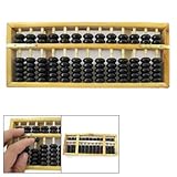 Amico Wooden Frame 13 Rods Beads Student Account Tool Abacus