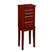 4 Drawer Jewelry Armoire - Cherry