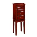 4 Drawer Jewelry Armoire - Cherry