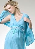 from Crave Maternity Crave Maternity Aqua Sparkle Dress, Size 8