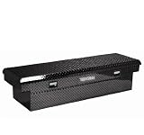 41Dhy1ezt4L. SL160  Tradesman TALF1660LPBK Black 60 Long x 16 Wide Aluminum Mid Size Low Profile Cross Bed Truck Tool Box