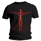 Mens T-Shirt Black Eyed Peas Neon Man