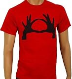 3OH!3 - Hands - Red T-shirt