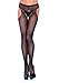 Leg Avenue Women's Fishnet Suspender Hose