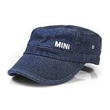 MINI Cooper Blue Denim Ladie's Military Style Cap