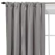 Fielcrest&reg; Velvet Stripe Window Panel - Gray