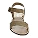 Anna Covina-8 Women's Basic Round Toe Ankle Strap Flat Heel Sandal Shoes
