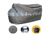 Waterproof Bicycle Cover Two Layer Road Racing Mountain Gray Bike Bikes Storage Outdoors HBK1B