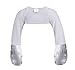 Scratch Me Not Flip Mitten Sleeves - Baby Boys' Girls' Stay On No Scratch Mittens - Grey