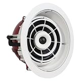 SpeakerCraft AIM8 Two In-ceiling Pivoting Speaker, 1-Piece