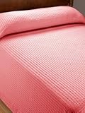 Solid Plissé Bedspread