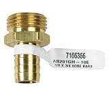 Anderson Hose Barb To Garden Hose (AB201GH-10E) 5 each