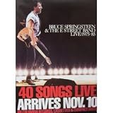 Bruce Springsteen Music Poster-Live Concert