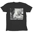 Sanford and Son You a Dirty Old Man Black T-Shirt Tee