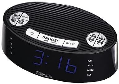 Marchand 4336GBMO Automatic Set Alarm Clock Radio