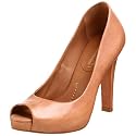 BCBGMAXAZRIA Women's Dune Peep Toe Pump