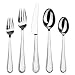Gourmet Settings Oxford 20-Piece Flatware Set, Service for 4