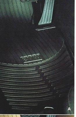 BMW E70 X5 Genuine Front &amp; Rear All Weather Rubber Floor Mat Set, Mats 2007-2013