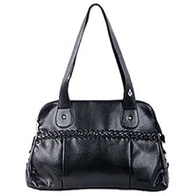 Volcom Ladies Purse What's your Pleather Black
