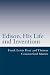 Books : Edison, His Life and Inventions