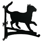 Black Cat Hanging Basket Bracket