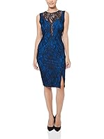 The Jersey Dress Company Vestido 3343 (Azul)