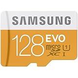 Samsung 128GB EVO Class 10 Micro SDXC Card with Adapter up to 48MB/s (MB-MP128DA/AM)