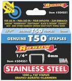 Arrow Fastener 504SS1 Stainless Steel Staple