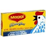 Maggi Chicken Flavor Boullion 2.43 Ounces 6 Cubes by 