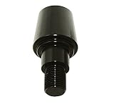 Handle-bar ends anti-vibration alu black Yamaha pair