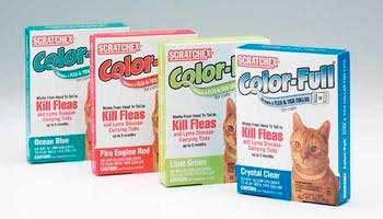 Scratchex Color-Full Formula 5 Flea & Tick Collars Cat - 1 count