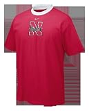 Nebraska Cornhuskers Nike Contrast Ringer Tee