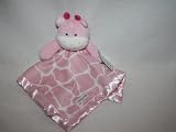 Carters Just One You Pink Giraffe Mommy's Cutie Rattle Security Blanket Toy