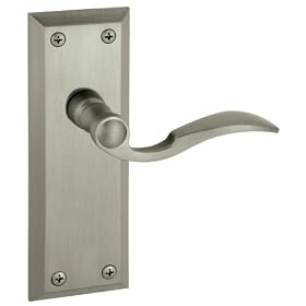 Grandeur GS10-FAVBEL-SN Fifth Avenue Longplate with Bellagio Lever, Passage, Satin Nickel... by Grandeur