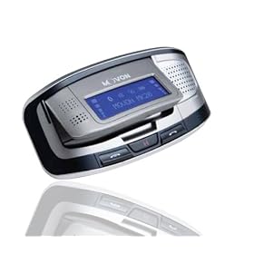Latte Communications Movon MK20 Bluetooth Handsfree Car Kit (Silver)