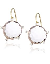 Suzanne Kalan "The Classics" Rose de France and Diamond Earrings