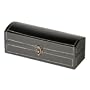 True Fabrications Milano Faux Leather Wine Box Single Bottle Wine Holder
