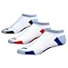 ASICS Ultra Spun No Show Running Sock (3-Pack) (Assorted,Large)