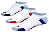 Amazon.com提供 Apparel & Shoes Online Shop Ranking 14. ASICS Ultra Spun No Show Running Sock (3-Pack) (Assorted,Large)
