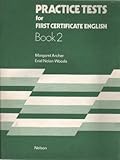 Practice tests for First Certificate English