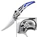 Hell Blade - Couteau de poche Biker Chopper Hells Angels Skull Patelis - MC1030BL