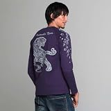 *秋の新作* オニツカタイガー(Onitsuka Tiger) T(タイガー和柄グラフィックT) メンズ *秋の新作* オニツカタイガー(Onitsuka Tiger) T(タイガー和柄グラフィックT) メンズ