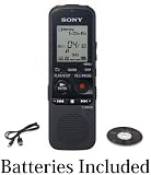 from Sony Sony Professional Digital 2GB MP3 Voice Recorder with Memory Card Slot, Noise Cut Technology Reducing Background Sound, USB Port, Built-in Speaker and an Easy-to-read Display * Batteries Included *