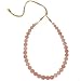 Necklace Rose Quartz Gemstone 26 Inches (rosequartz015)