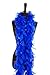WGI 6' 60g Adult Feather Boa, Bright Blue
